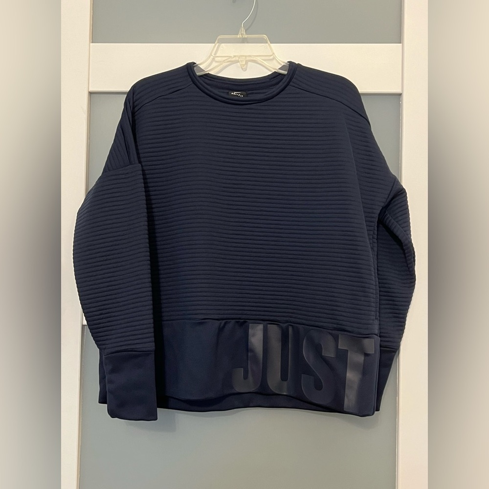 Nike Women’s Dri-fit Ribbed crewneck sweatshirt